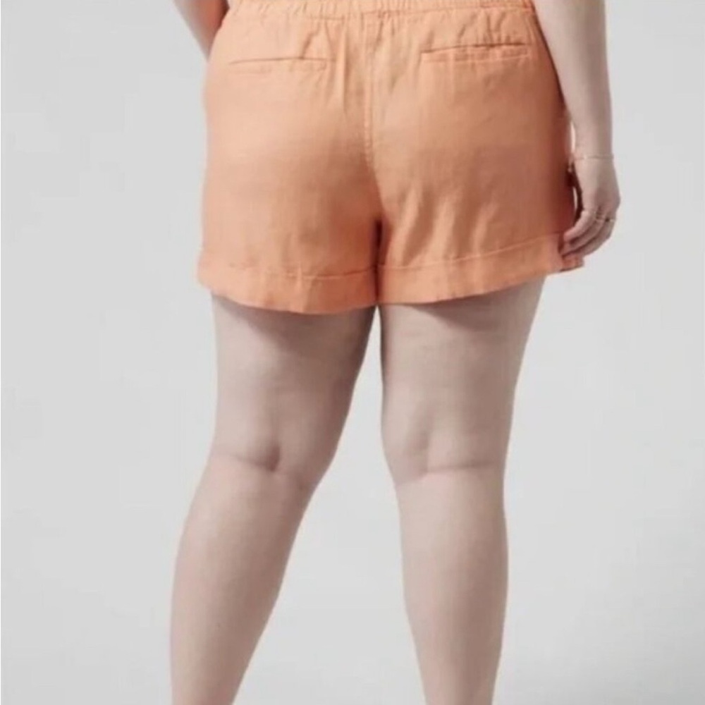 Athleta Cabo Linen 4” Cargo Shorts - Picture 2 of 6
